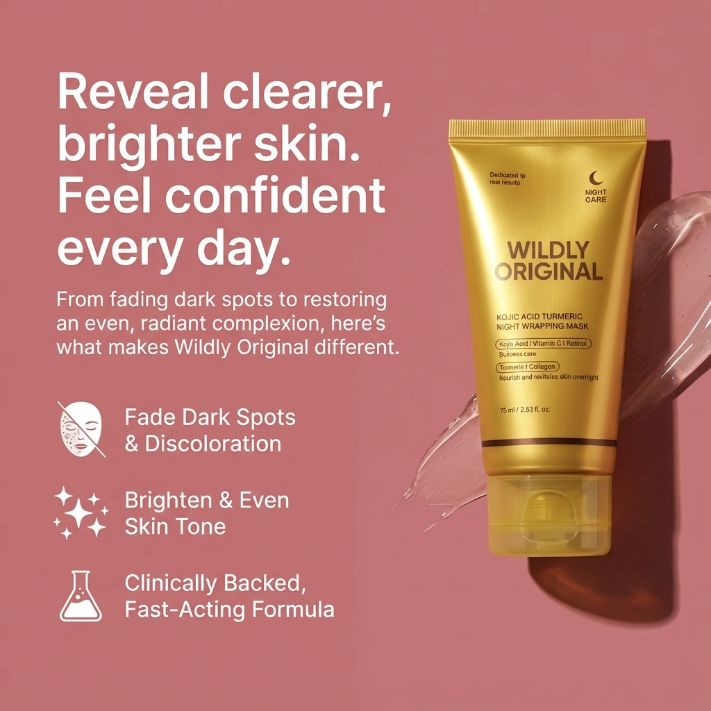 Kojic Acid Turmeric Overnight Mask