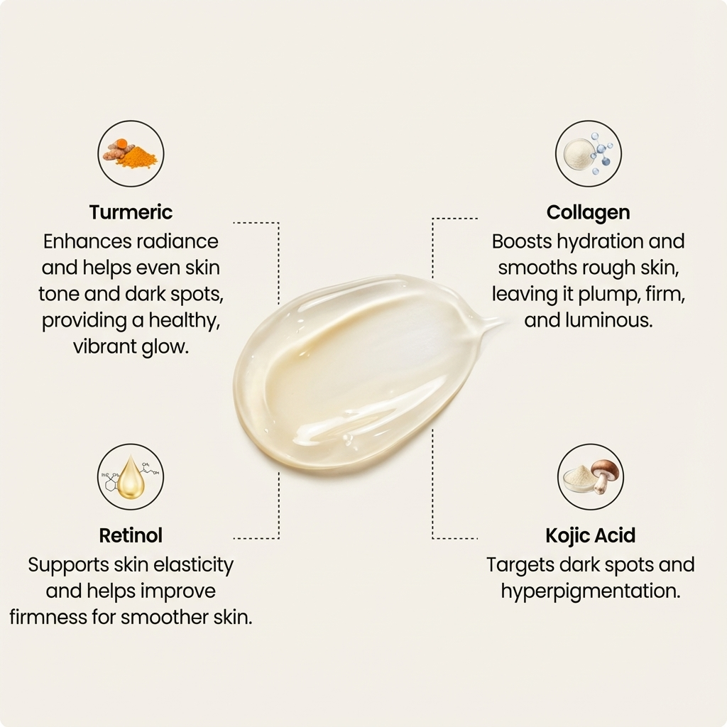 Kojic Acid Turmeric Overnight Mask