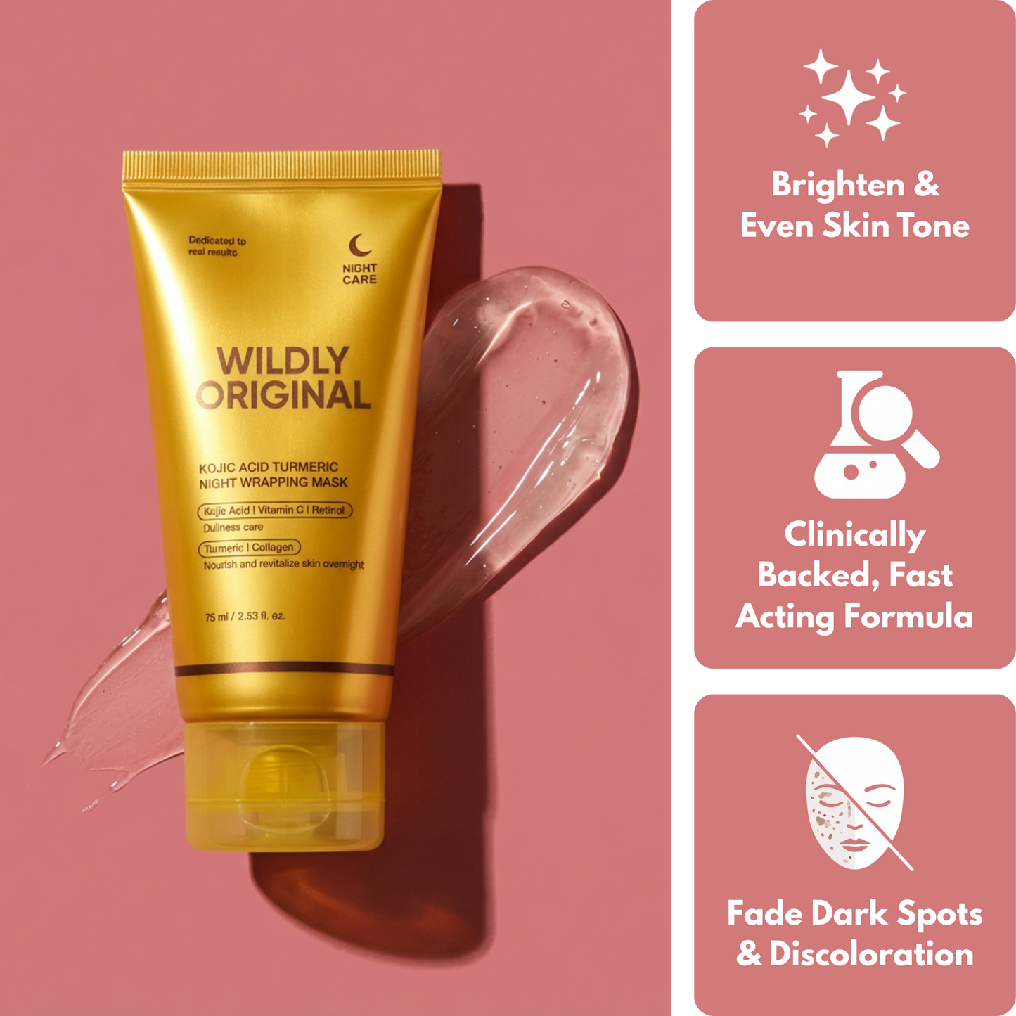 Kojic Acid Turmeric Overnight Mask
