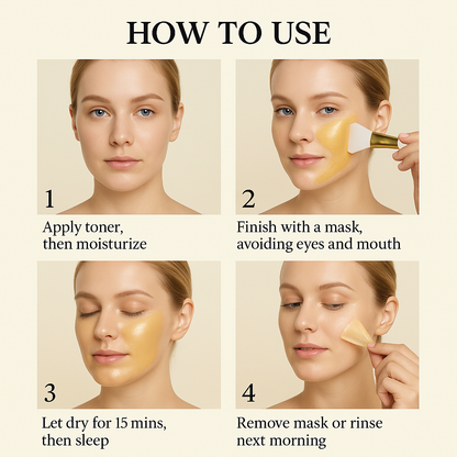 Kojic Acid Turmeric Wrapping mask