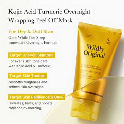 Wildly Original Turmeric Kojic Acid + Collagen Night Mask